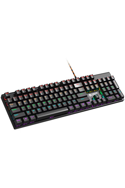 CANYON Πληκτρολόγιο gaming Deimos GK-4 Rainbow US Wired Black
