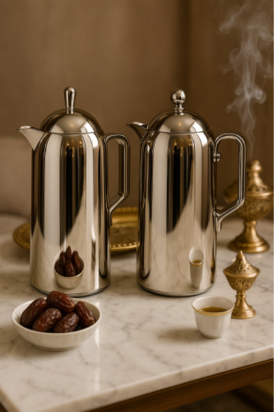 South house ترمس فضي لامع