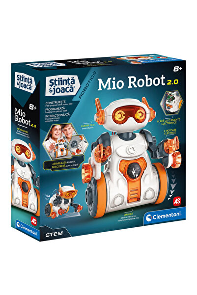 CLEMENTONI Mio Robot – Educational Set for Kids, Educational Robotics and Construction