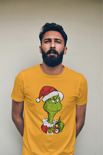 MVRDAR Tricou de Craciun unisex din 100% bumbac pentru femei si barbati