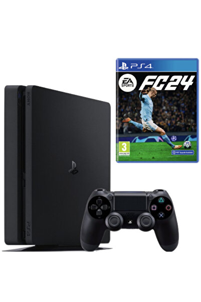 Sony PlayStation 4 SLIM 500GB + Controler Wireless (Second-hand) + EA SPORTS ...