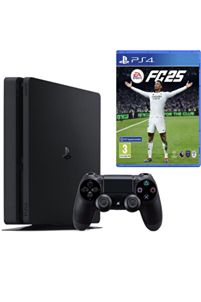 Sony PlayStation 4 Slim 1TB Console + Wireless Controller (Second-Hand) + EA SPORTS FC 25
