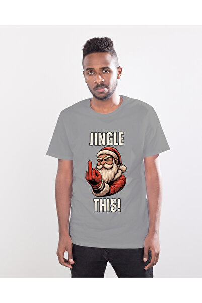 MVRDAR Tricou de Craciun unisex din 100% bumbac pentru femei si barbati