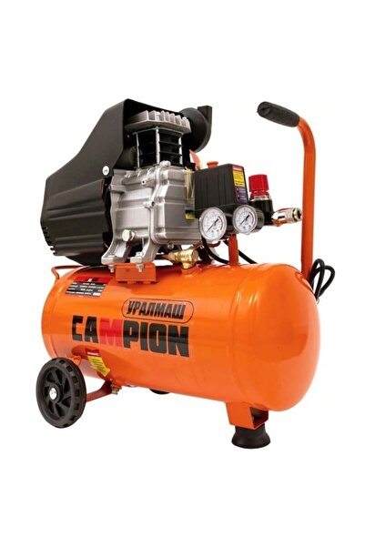 Campion Compresor de aer 24 L, 2,5 CP, 200 L/min, 3000 RPM, lubrifiat cu ulei, CMP 2024