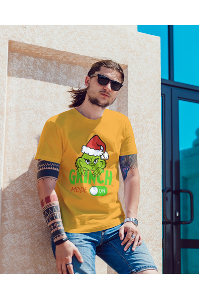 MVRDAR Tricou de Craciun unisex din 100% bumbac pentru femei si barbati