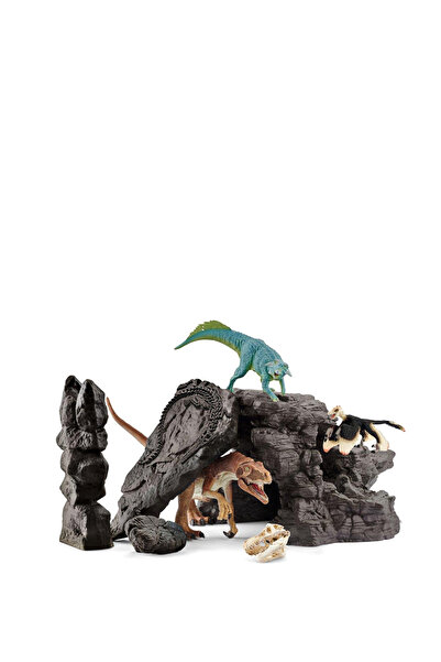 SCHLEICH Mağaralı Dino Set