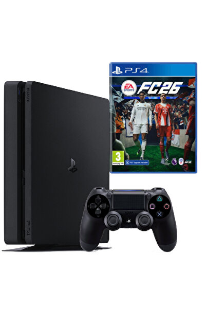 Sony PlayStation 4 SLIM 1TB + Controller + EA SPORTS FC 26 (Second-Hand)