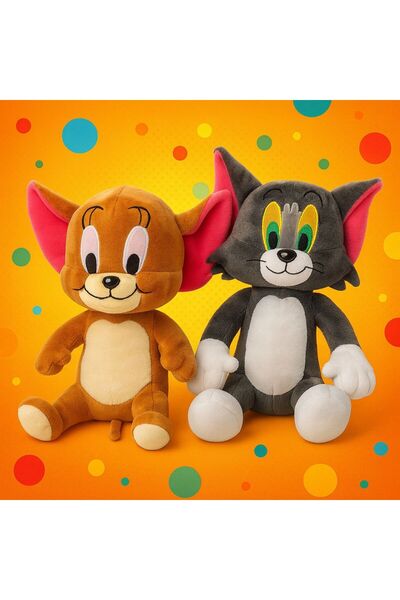 OEM Set pluș Tom și Jerry 30 cm moale și decorativ pentru copii