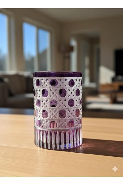 NAROVA HOME Crystal Glass Vase 24 cm