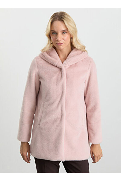 Selen Pembe Kadın Standart Kaban 25KSL9530