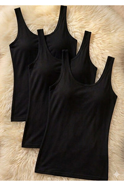 Loule Ultra Soft 95% Bamboo 3-Piece Women's Undershirt - Anti-Sweat & Breathable Stretch Fabric Special Fabric