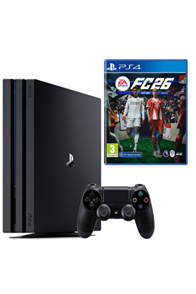 Sony PlayStation 4 PRO PS4 1TB + Wireless Controller (Second-Hand) + EA SPORTS FC 26