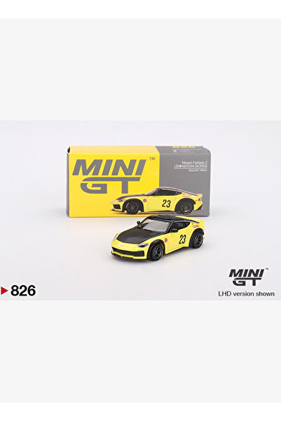 mini gt نيسان زد إل بي ★ نيشن ووركس إيكازوتشي أصفر 826
