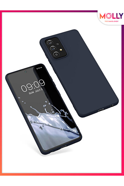 Molly Black Matte Silicone Case for Samsung Galaxy A73