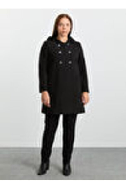 Selen Siyah Kadın Normal Kaban 25KSL9509