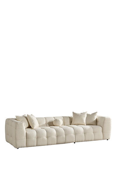 BEKALIVING Nammos Comfort Bej Dörtlü Kanepe