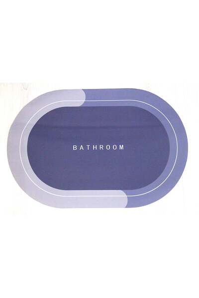 DDHOME Magic Water Absorbent Χαλάκι Μπάνιου Αντιολισθητικό Χαλάκι Ablution 40x60