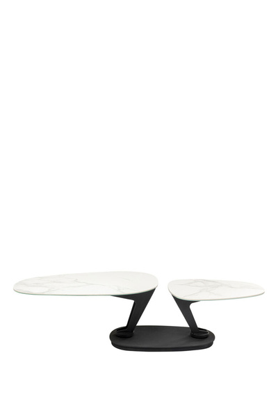 Kare Design Coffee Table Franklin White Orta Sehpa 150x58 cm
