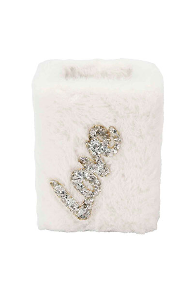 Dolphin Peluş Masa Kalemliği DLP-PP-469 Beyaz