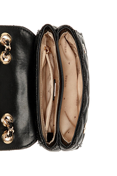 Guess Women's Shoulder Bag Qg967374-Black