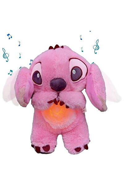 OEM Pluș muzical cu lumină roz pentru copii jucărie interactivă