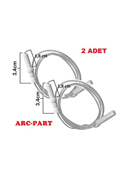 ARC-PART TERMİKEL ANKASTRE OCAK ATEŞLEME BUJİ (2 ADET)