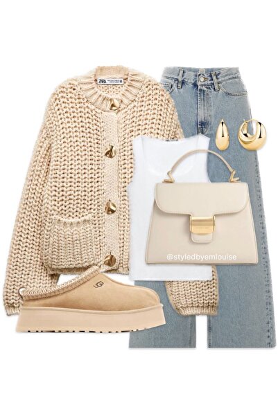 MARLİNG KNOTTON DETAILED KNITWEAR CARDIGAN