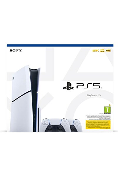 Sony Consolă PlayStation 5 Slim (PS5) 1TB + Controller EXTRA, șasiu D, alb - Second Hand