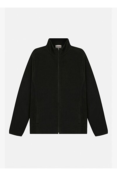 Vaneda Urbanwild Polar Tam Fermuarlı Siyah