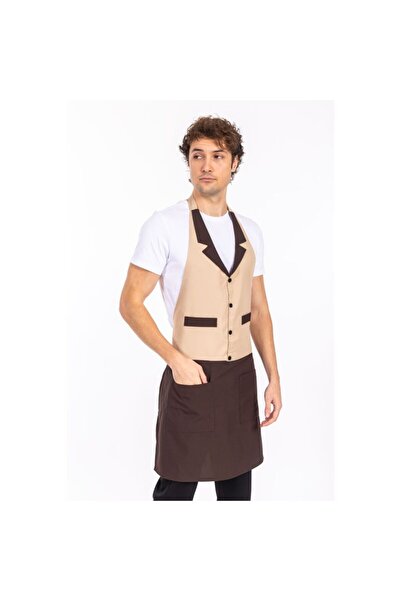 DAŞ ÜNİFORMA Waiter Hotel Vest Set Apron Set Workwear Work Uniform