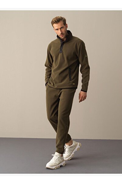 Xint Haki Regular Fit Polar Sweat Pantolon