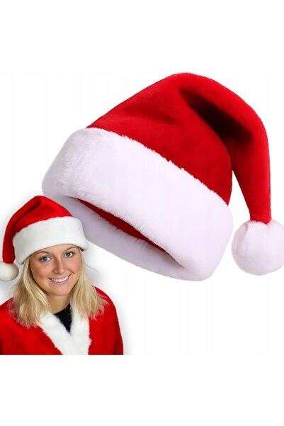 PrzydaSie.pl Santa Claus Hat, PrzydaSie.pl, red-white, 31x47cm, plush, universal size
