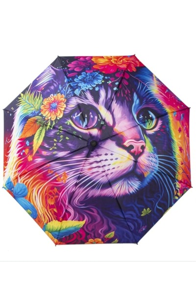 TwinRoots Hobbs London 8 Telli Manuel Kadın Şemsiyesi