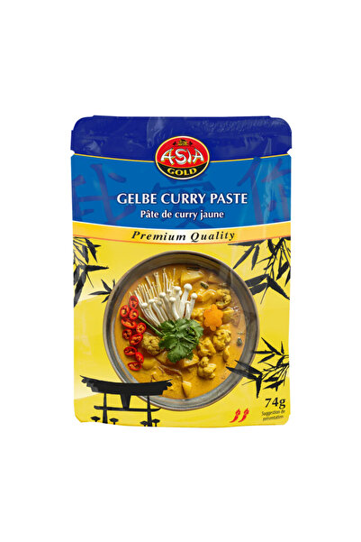 GUNZ Pastă de curry galben auriu Asia 74g