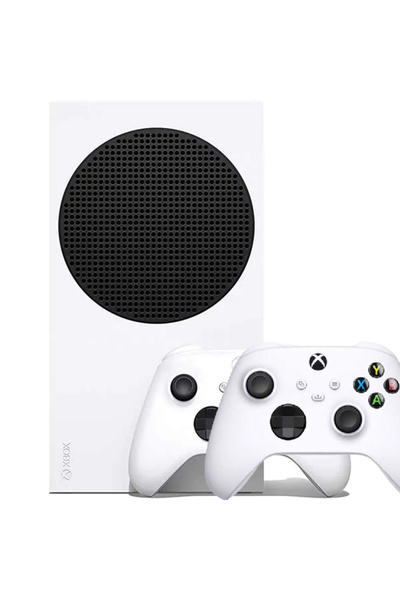 MICROSOFT Xbox Series S 512 GB SSD Console, White - Second-Hand + 2 Controllers