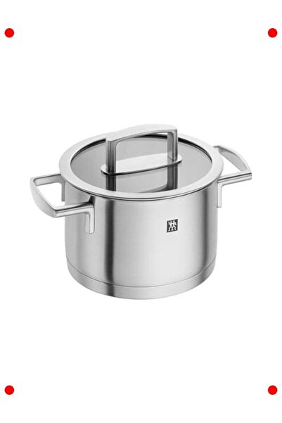 markentegra 16 cm Round Stainless Steel Shallow Saucepan