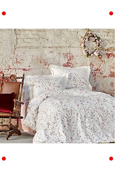 markentegra 100% Cotton Double Duvet Cover Set Salmon