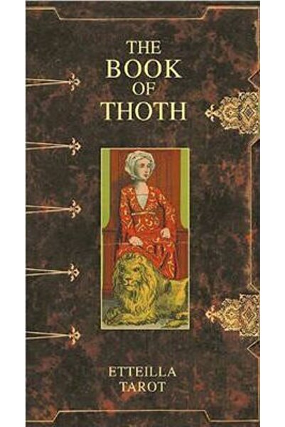 Lo Scarabeo Book Of Thoth - Etteilla Tarot (Etteilla Deck)