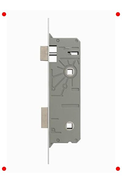 markentegra Wc Flush Door Lock - Metal, 35mm, Bathroom Doors