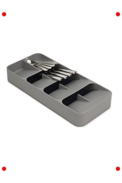 markentegra منظم أدراج السكاكين باللون الرمادي المدمج