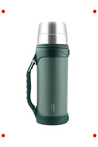markentegra Stainless Steel Travel Thermos 1.2L - Green