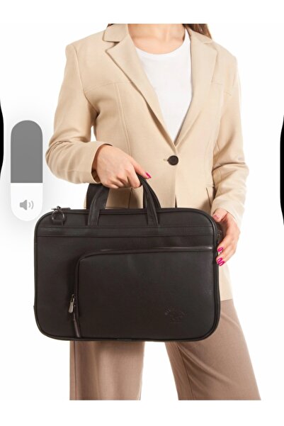 Newish Polo Ανδρική τσάντα από συνθετικό δέρμα για χαρτοφύλακα και φορητό υπολογιστή-13 ιντσών