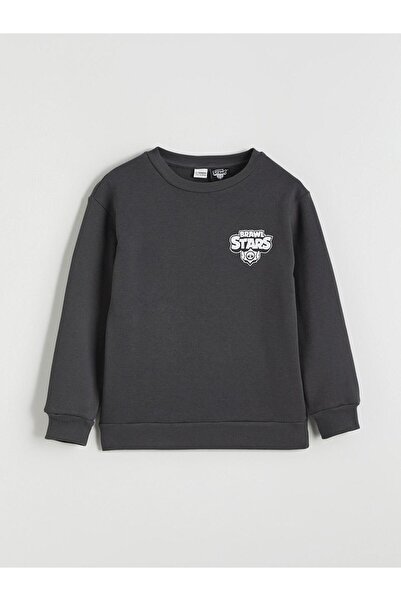 LC Waikiki Brawl Stars cu imprimeu Hanorac gros pentru băieți tricou