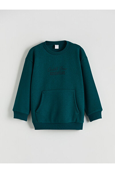 LC Waikiki Lcw kids printed boy's thick sweatshirt