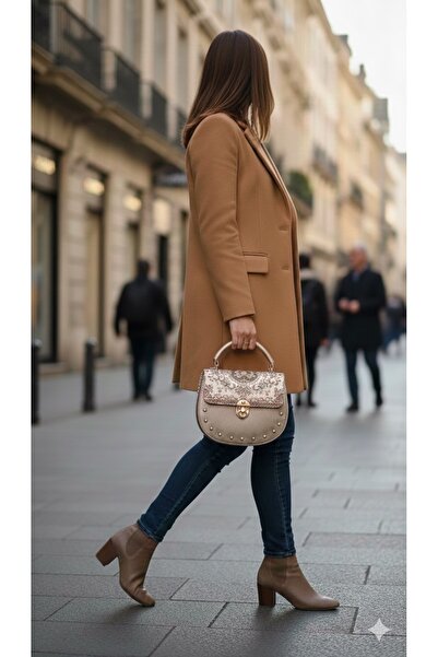 Gamy Crafts Ethnic Patterned Bohemian Women's Shoulder Bag-Turkish Motif Woven Bag-Autentic Woven Kilim Motif Bag