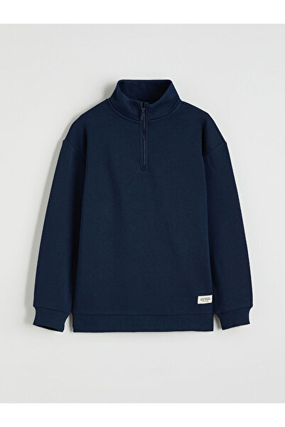 LC Waikiki Hanorac gros pentru băiat cu guler ridicat