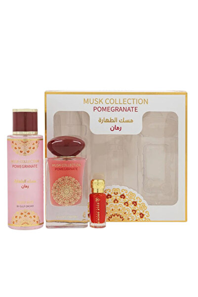Gulf Orchid Musk collection with a pomegranate scent