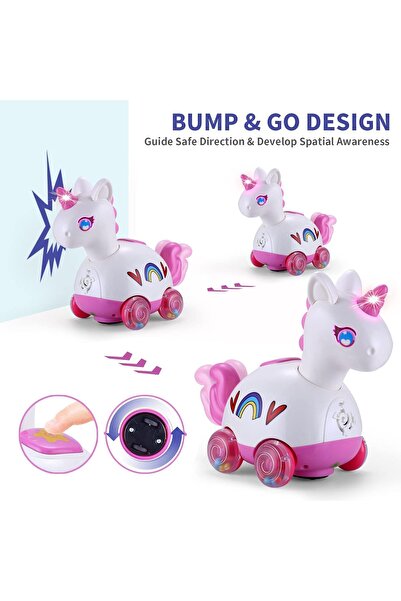 Hibobi Premium Crawling Baby Toy with Music & Lights