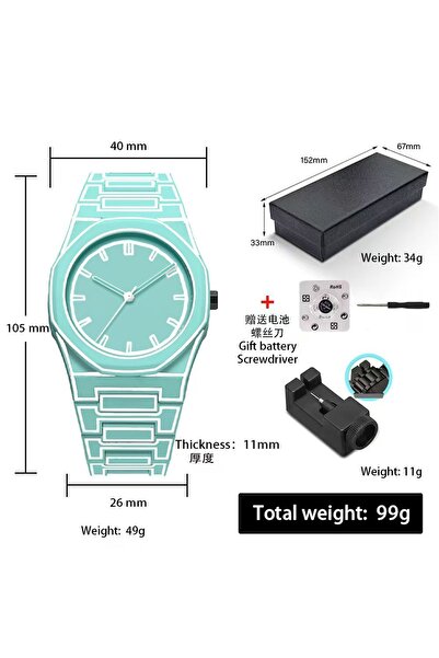 shiyunmei Premium quartz watch, casual and fashionable pointer watch, is an ideal gift for family and friends