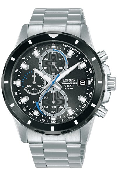 Lorus Rz607Ax9 Chronograph Solar Men's Wristwatch